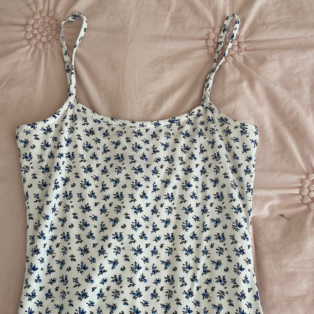 FLORAL PRINT MINI DRESS